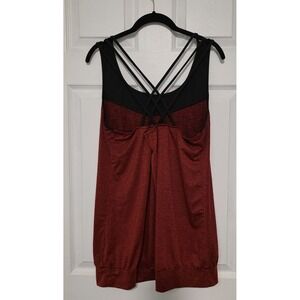 MIUSEY Tank Top Size XL criss-cross straps in back Loose Fit Women's